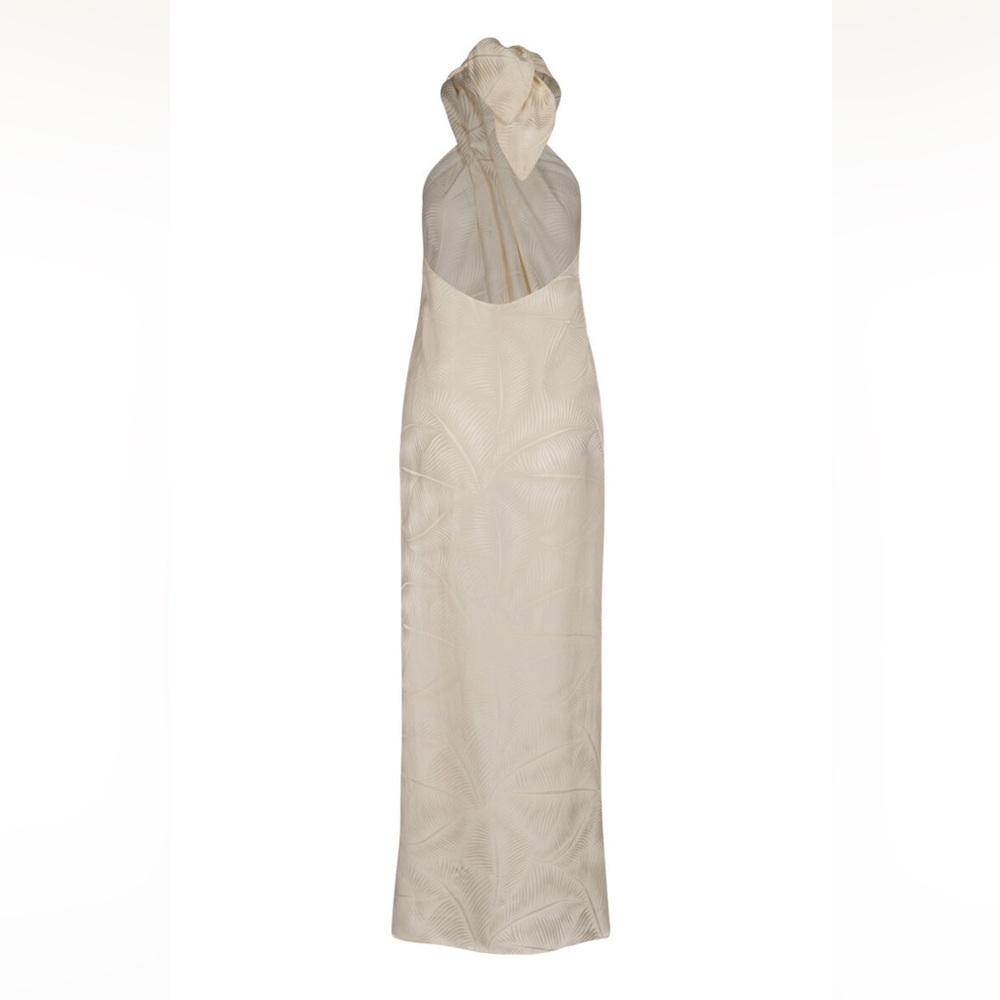 Johanna Ortiz Cream Draped Halter Top - Picture 5 of 9